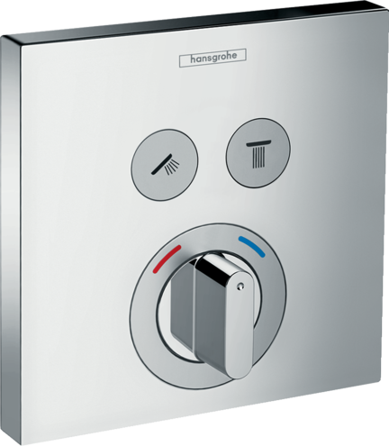 شیر حمام توکار انتخابی hansgrohe مدل ShowerSelect کد 15768000