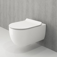 توالت فرنگی وال هنگ بوچی (BOCCHI) مدل V-Tondo کد 0129-001-1416
