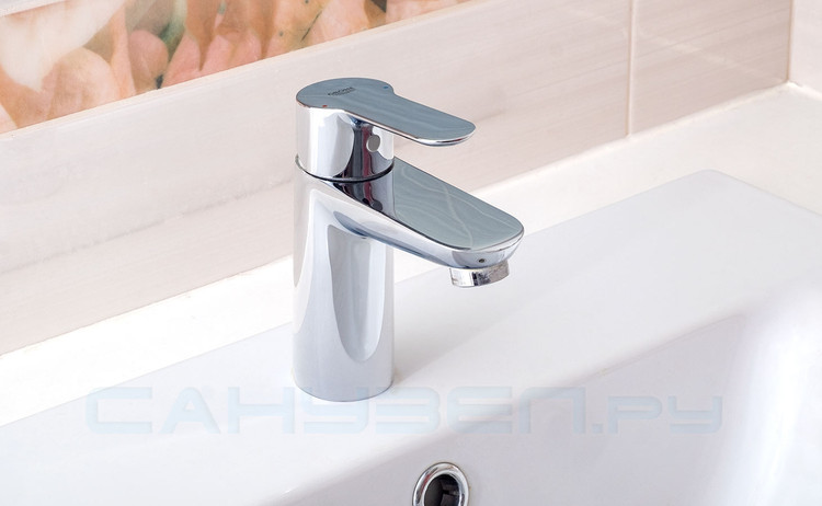 شیر روشویی پایه کوتاه گروهه GROHE مدل Bauedge کد 23330000